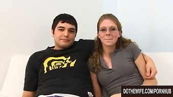 African-American Man Pleasures Fair-Skinned Homemaker Jenny Leigh In Front Of Her Unfaithful Spouse