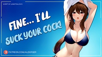 A Self-Assured Lass Loses Her Tongue To Your Shaft~ | Asmr Audio Simulation