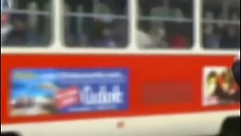 Katarina Hartlova Gets Fondled On A Packed Bus!